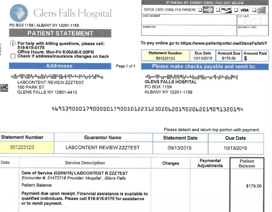 Glens Falls Hospital Bill Pay